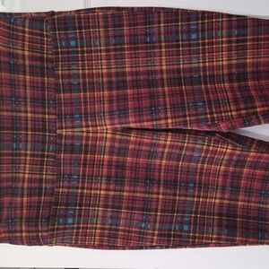 INTRO LOVE The FIT Plaid Tummy Control Leggings - PL